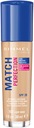 Rimmel Match Perfection 102 Светлый нюдовый тональный крем