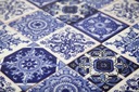 Mexické keramické obklady do kúpeľne, kuchyne modré -Tono Kód výrobcu 30-mix3