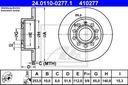 DISQUES SABOTS DE FREIN ATE ARRIÈRE - SEAT ALTEA 253MM photo 2 - milautoparts-fr.ukrlive.com