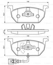 DISCS PADS BOSCH FRONT SEAT LEON 5F 276MM photo 3 - milautoparts-fr.ukrlive.com