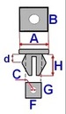 CLAMP CONNECTOR 8,5X16 SKODA SUPERB VW BORA CADDY photo 2 - milautoparts-fr.ukrlive.com