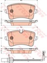 TRW SABOTS DE FREIN ARRIÈRE AUDI A4 B8 A5 8T3 A6 C7 A7 4GA photo 2 - milautoparts-fr.ukrlive.com