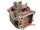 CYLINDER APRILIA AMICO BWS 2JA MBK YAMAHA ITALJET photo 2 - milautoparts-fr.ukrlive.com