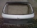 KLAPA TYŁ TYLNA PEUGEOT 206