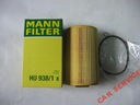 FILTER OILS MANN HU938/1X BMW E36 E34 TD TDS photo 2 - milautoparts-fr.ukrlive.com