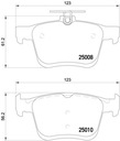 DISQUES I SABOTS DE FREIN BREMBO ARRIÈRE AUDI A3 8V 272MM photo 3 - milautoparts-fr.ukrlive.com