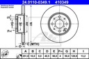 DISQUES SABOTS DE FREIN ATE ARRIÈRE POUR - ALFA MITO photo 2 - milautoparts-fr.ukrlive.com