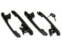 SET HANDLES DOOR 4 HANDLES LININGS LOCKS VOLKSWAGEN LT28 LT35 LT46 96-06 photo 4 - milautoparts-fr.ukrlive.com