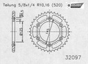 COMPLET D’ENTRAÎNEMENT CAGIVA 125 W8 92-99 ESJOT photo 3 - milautoparts-fr.ukrlive.com