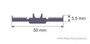 Самоклеящаяся нижняя пломба СД-13 - 1 метр