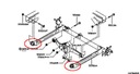 NISSAN ALMERA TINO N16 SUNNY BUSHING BEAM REAR photo 3 - milautoparts-fr.ukrlive.com