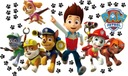 Наклейки на стену PAW PATROL - мега набор 100см!!!