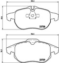 DISCS PADS BREMBO FRONT FIAT CROMA 285MM photo 3 - milautoparts-fr.ukrlive.com