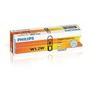 Philips Žiarovky 10x W1.2.W Vision +30% svetla Účel iné interiér auta