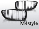 RADIATOR GRILLE (NERKI) BMW F32 F33 F36 13- M4 GLOSSY BLACK photo 2 - milautoparts-fr.ukrlive.com