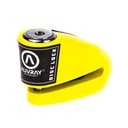 AUVRAY zámok na kotúč s alarmom B-LOCK 06 - žlto-čierny priemer 6mm EAN (GTIN) 3700807700536