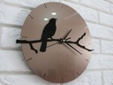 Nástenné hodiny BIRD VTÁK KRÁSNE FARBY PREMIUM Značka ModernClock