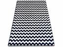 Ковер 80x150 SCANDINAVIAN ZIGZAG BLACK SK #GR1710