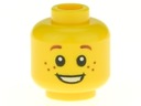 LEGO Head улыбка веснушки 3626cpb0471 желтый