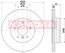 1032520/KAM DISC BRAKE BMW 5 E60 03-10 REAR WEN KAMOKA photo 3 - milautoparts-fr.ukrlive.com