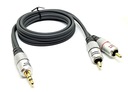 Соединительный кабель CHINCH 2XRCA JACK 3,5 PROLINK 1,2 м