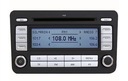 VW RCD300 MP3 CD Továrenské rádio 2DIN Golf V Passat B6 Caddy EOS