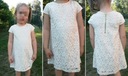 H&M Nové prelamované šaty na ramienka na príležitosti Návštevná svadba ecru 98 Odtieň ecru