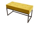 Taburetka GOKELS - žltá Šírka nábytku 35 cm