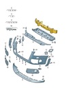 FILLING BUMPER FRONT FOAM AUDI Q5 13-17 photo 2 - milautoparts-fr.ukrlive.com