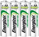 4x AKUMULÁTORY ENERGIZER Power Plus AA R6 2000mAh Počet batérií 4 ks