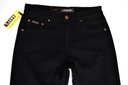 DŁUGIE spodnie jeans pas 90-92 cm W33 L36 czarny Rozmiar 33/36