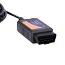Кабельный интерфейс ELM327 OBD2 + CAN USB + ПРОГРАММА