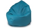 90X90 BLUE POUFA SAKO СИНИЙ ДИВАН ДЛЯ ГОСТИНОЙ