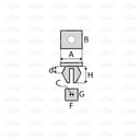 ROMIX C70115 CLAMPS HOOD ENGINE MOULDINGS SILL photo 3 - milautoparts-fr.ukrlive.com