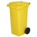 Контейнерная корзина 120L для мусора желтых отходов ESE