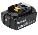 MAKITA AKUMULÁTOR LI-ION BATÉRIA BL1860B 18V 6,0AH