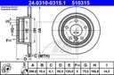 ATE PD DISQUES ARRIÈRE BMW 1 E81 E82 3 E90 296MM CRACOVIE photo 2 - milautoparts-fr.ukrlive.com