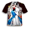 TRIČKO FULLPRINT T-shirt ANIME MANGA S 3D POTLAČ PL Značka iná