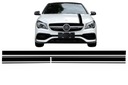 Наклейки Ремни безопасности Mercedes A W176 CLA W117 Black AMG