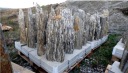 Камень-кора Штырь в бетоне Мини камень-валун для сада 50-70 см