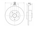 DISQUES MIKODA 1739L ROULEMENT RENAULT LAGUNA II ARRIÈRE photo 2 - milautoparts-fr.ukrlive.com