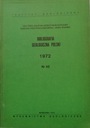 Геологическая библиография Польши 1972 № 45 СПК.