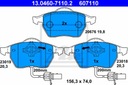 DISCS PADS ATE FRONT - VW PASSAT B5 288MM photo 5 - milautoparts-fr.ukrlive.com