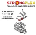 PUZDRO NA VANKÚŠ MOTORA ALFA ROMEO GT POLYURETÁN Výrobca dielov Strongflex