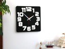 NÁSTENNÚ HODINU LOGIC - štýl a dizajn - FARBY Kód výrobcu zegar logic_black&white
