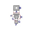 CONNECTOR ASSEMBLY WHEEL ARCH COVERS / BUMPER / PROTECTION AUDI / BMW / SEAT / SKODA / VW photo 3 - milautoparts-fr.ukrlive.com