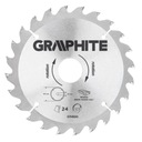 GRAPHITE Kotúč na pílu 165mm 24 zubov (57H650)