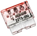 Rýchlospojka WAGO 4x2,5 červená Kód výrobcu 2273-204