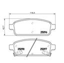 SABOTS DE FREIN MIKODA 71651 CHEVROLET ORLANDO TRAX AXE ARRIÈRE photo 2 - milautoparts-fr.ukrlive.com