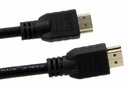 Kábel HDMI 1M FULL HD 3D 4K 1.4b 2160P ZÁRUKA HDMI štandard 1.4